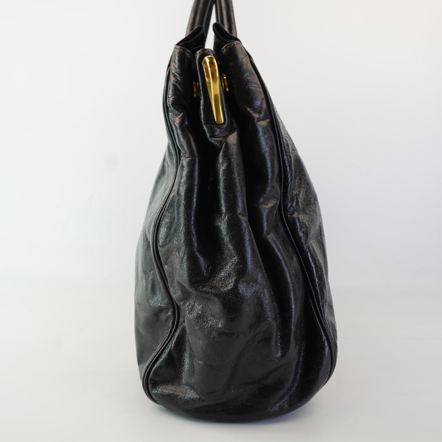 Prada Vitello Shine Black