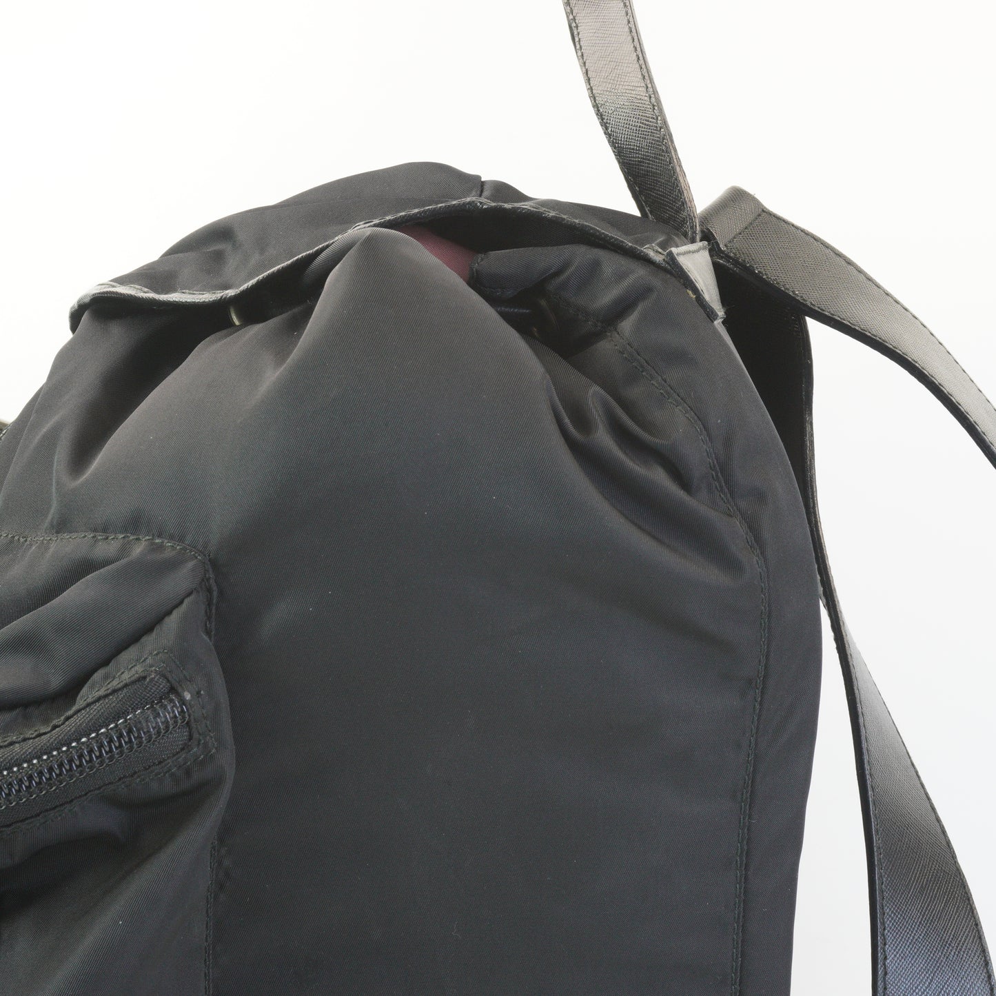 Prada Backpack Black SHW Large