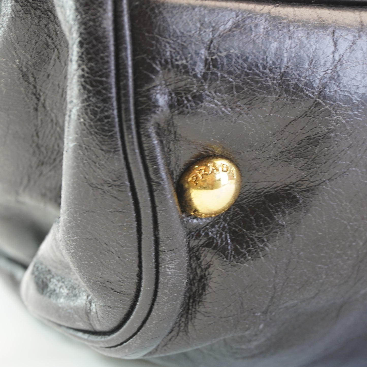 Prada Vitello Shine Black
