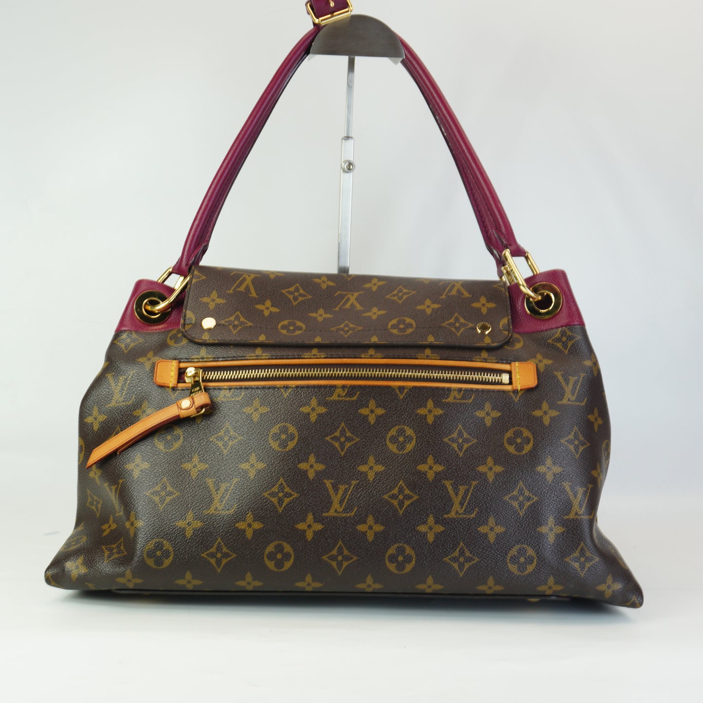Louis Vuitton	Olympe Bag Aurore Mono Large Burgundy GHW