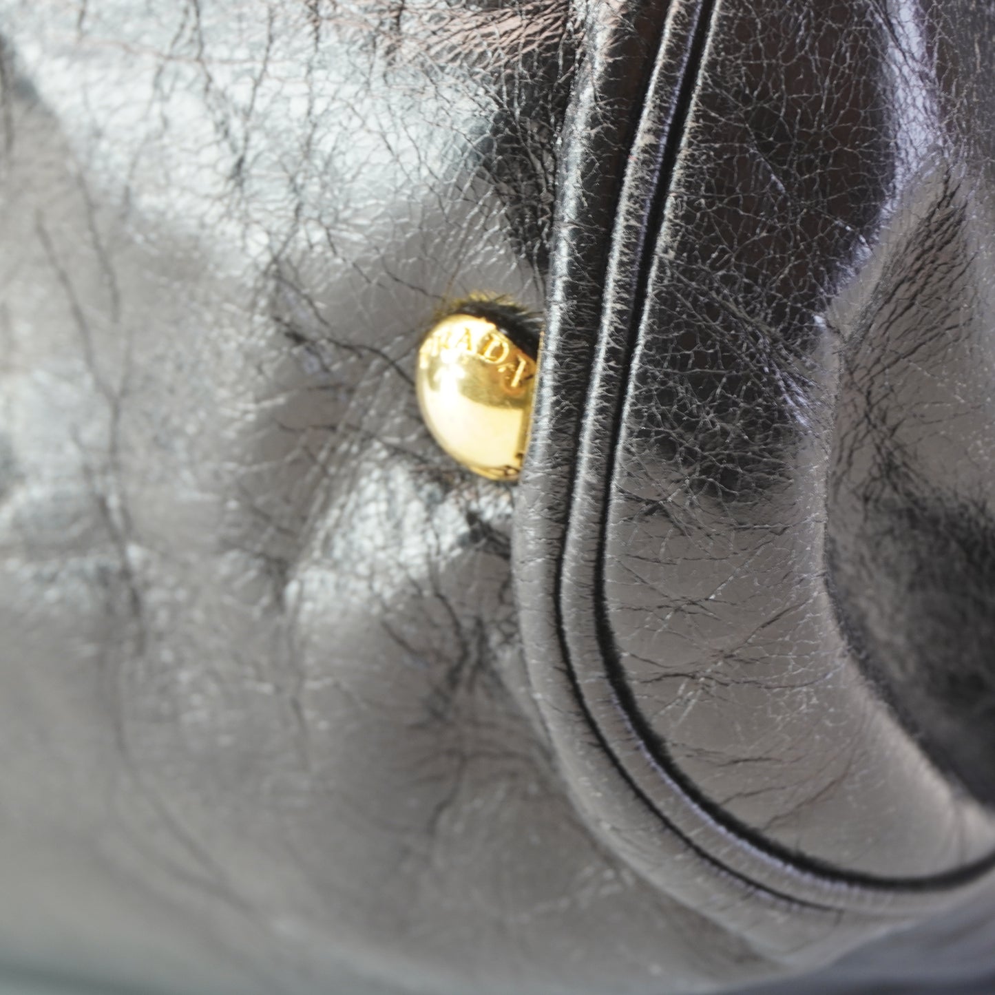 Prada Vitello Shine Black
