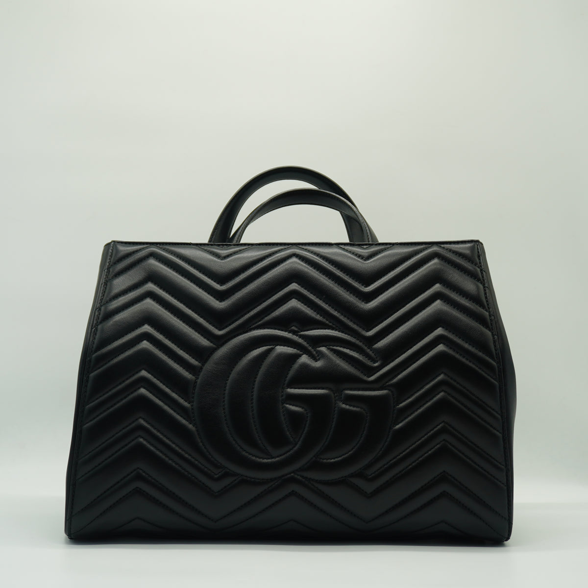 Gucci	GG Marmont Tote Bag Large Black GHW