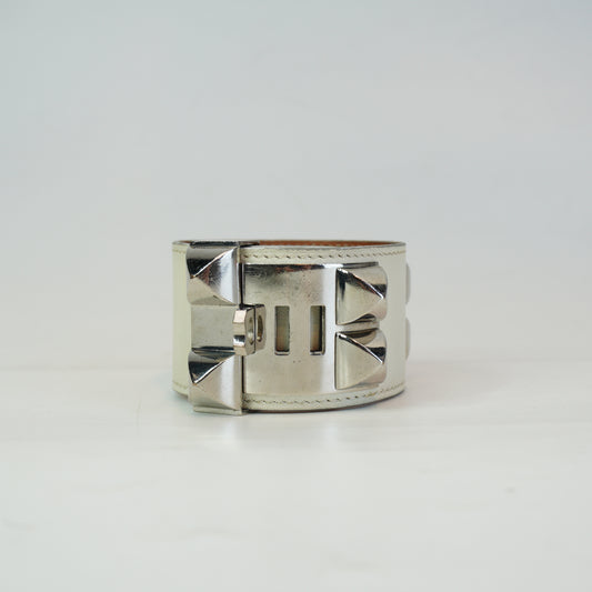 Hermes	CDC Bracelet White