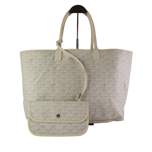 Goyard Saint Louis PM Tote White