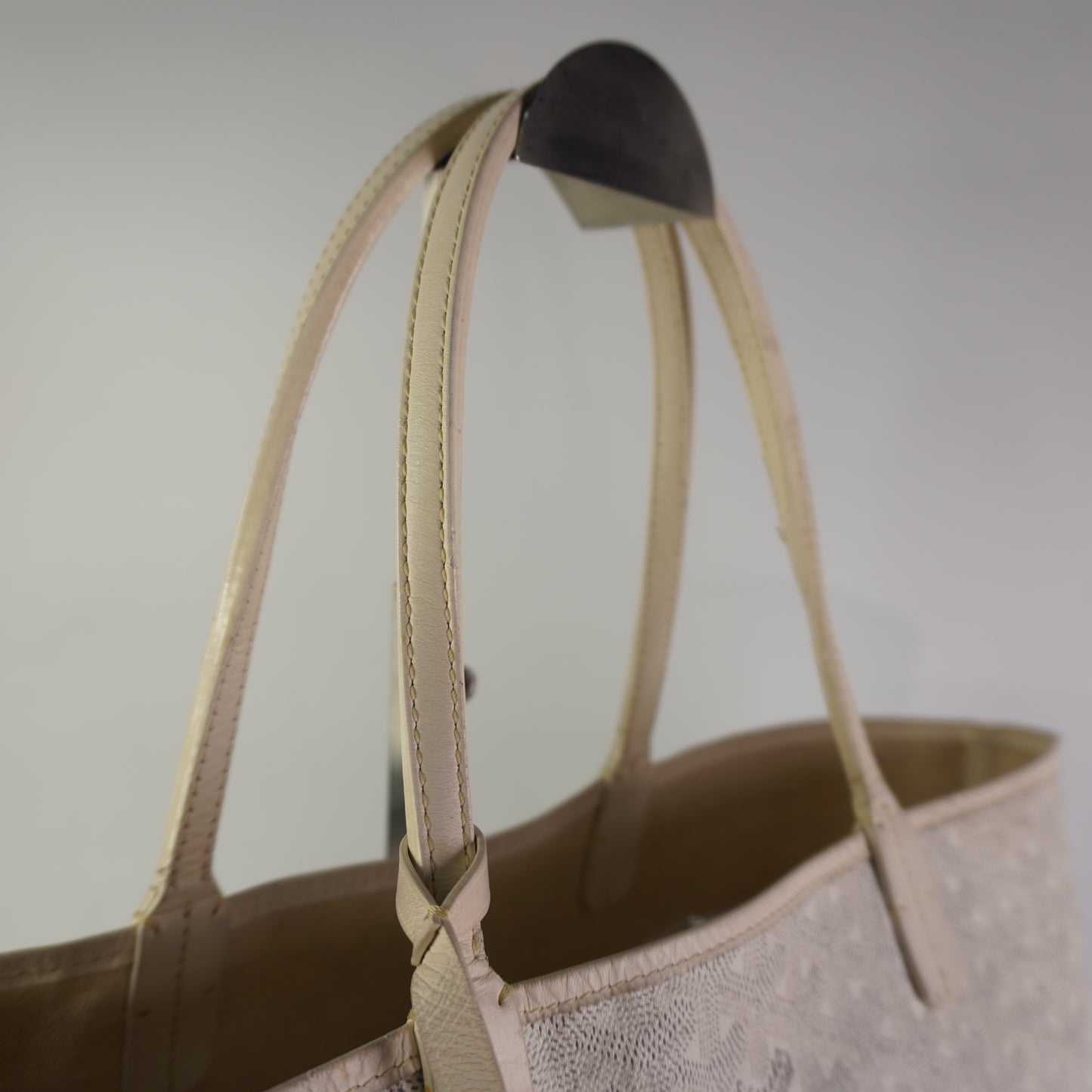 Goyard Saint Louis PM Tote White