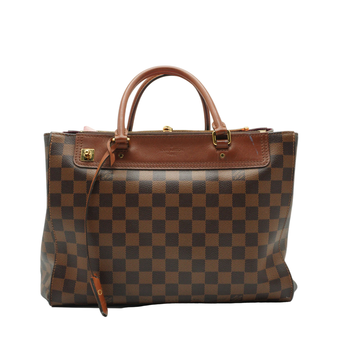 Louis Vuitton Greenwich Tote Medium Damier Ebene GHW