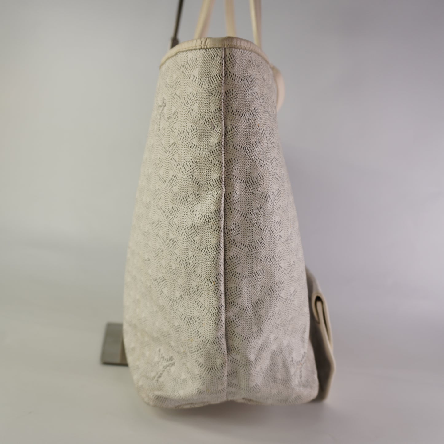 Goyard Saint Louis PM Tote White