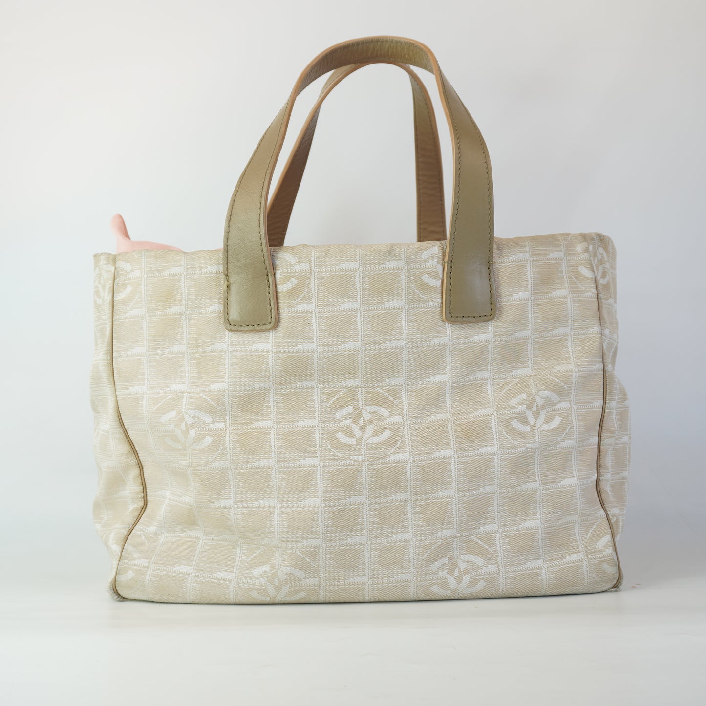 Chanel Travel Line MM Tote Beige
