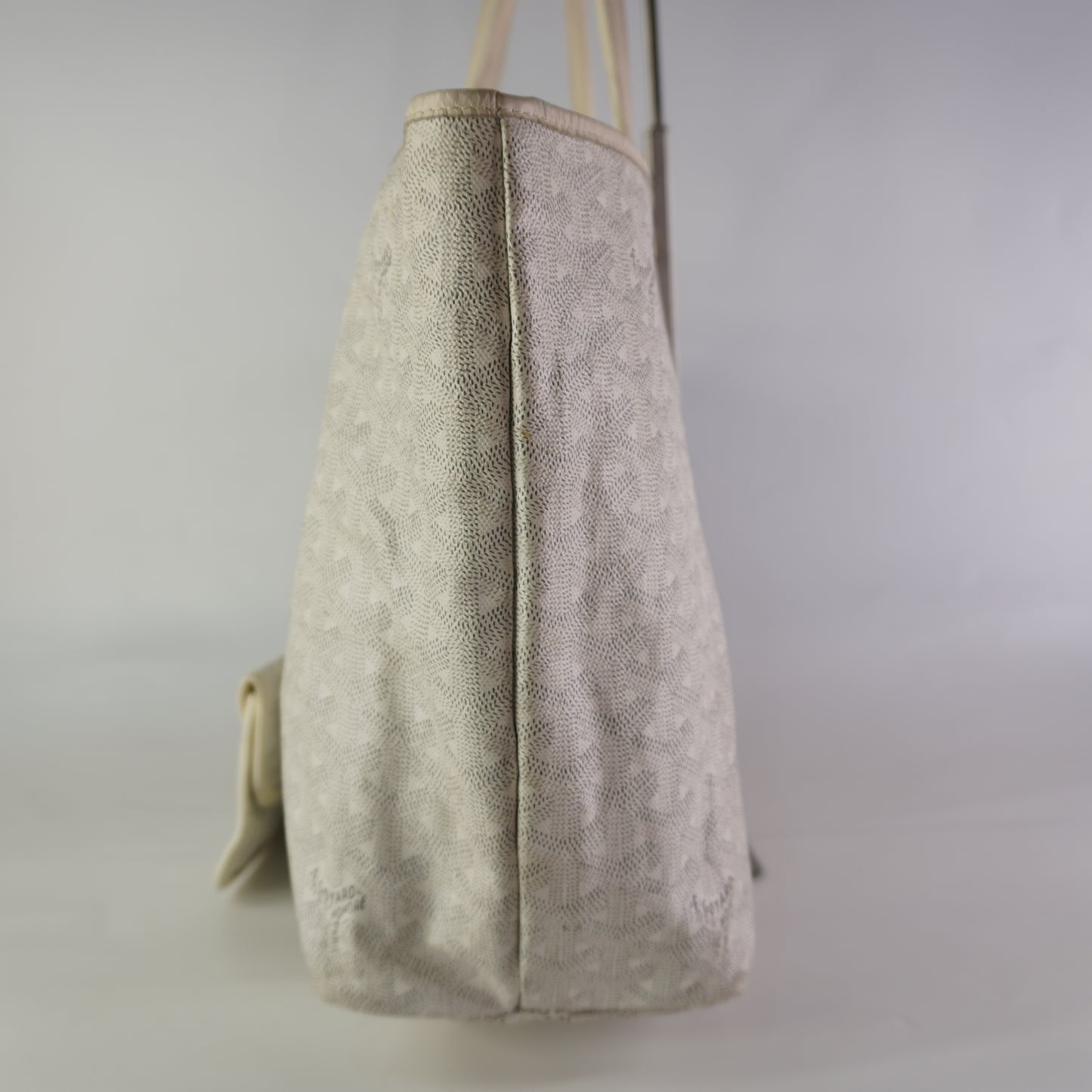 Goyard Saint Louis PM Tote White