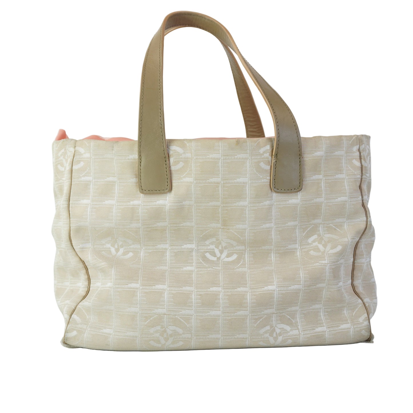 Chanel Travel Line MM Tote Beige