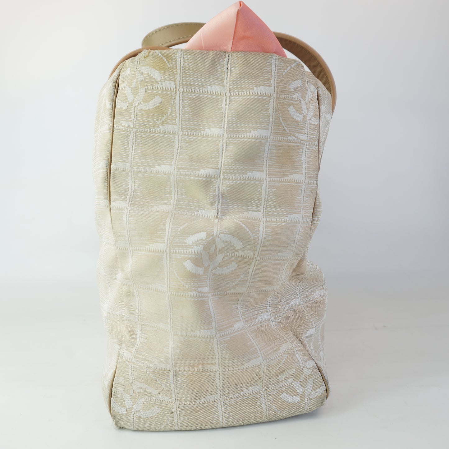 Chanel Travel Line MM Tote Beige