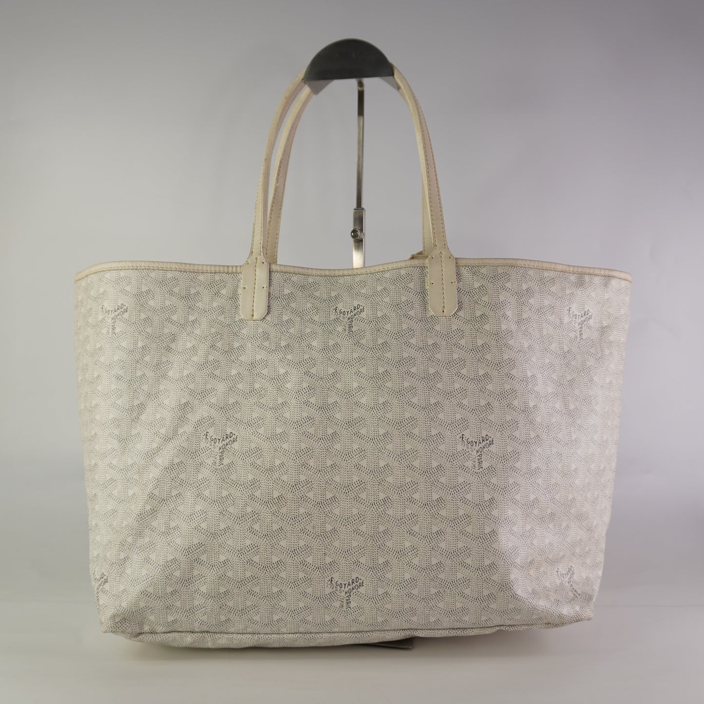 Goyard Saint Louis PM Tote White