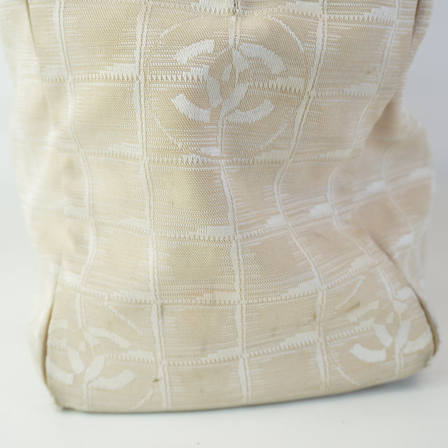 Chanel Travel Line MM Tote Beige
