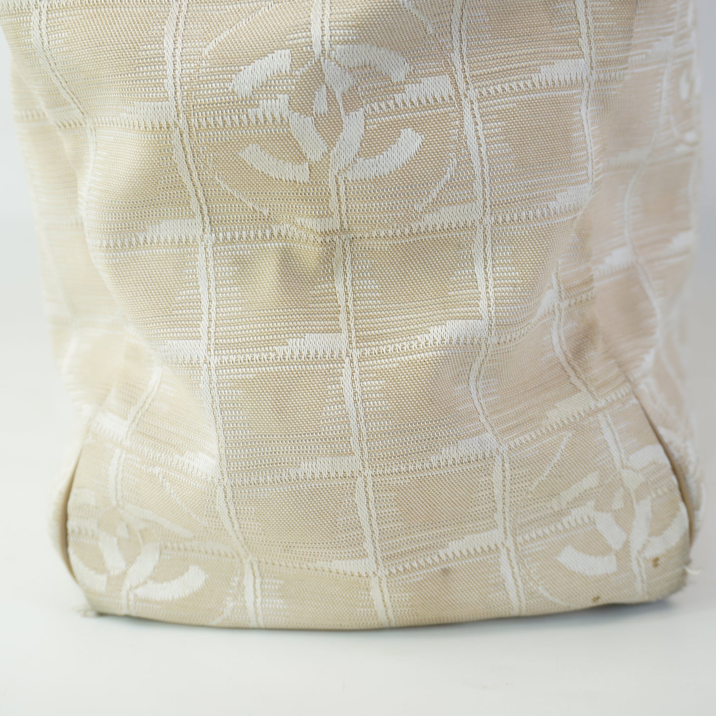 Chanel Travel Line MM Tote Beige