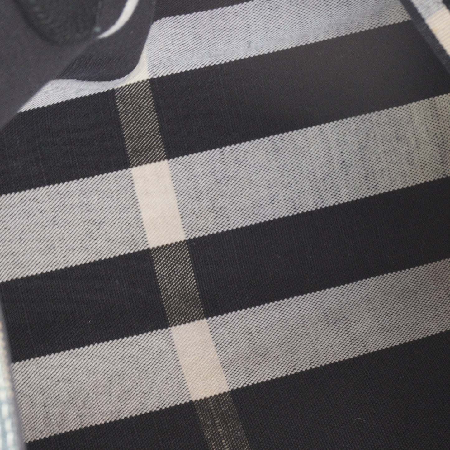 Burberry	Coated Canvas Tote Bag Large