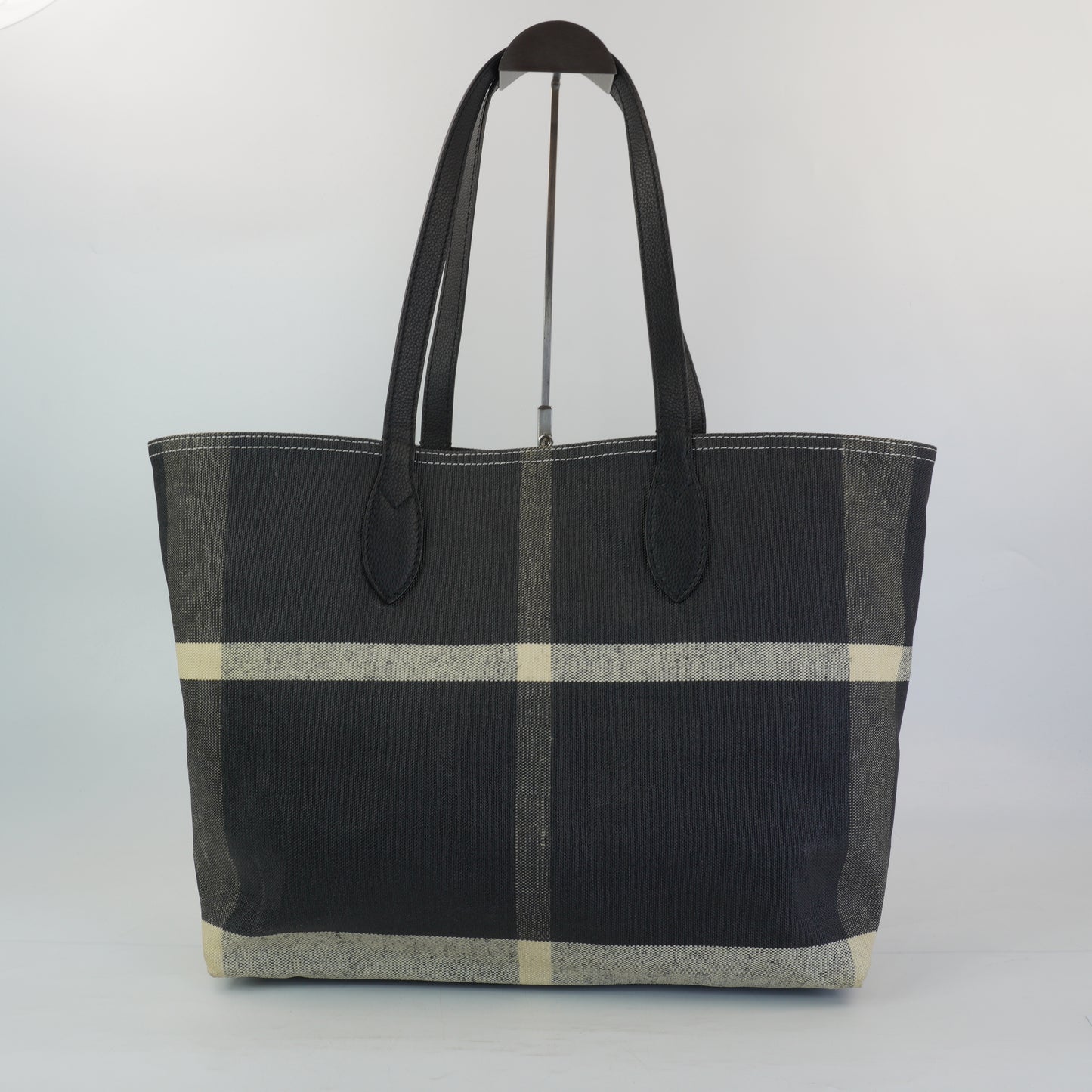 Burberry	Coated Canvas Tote Bag Large