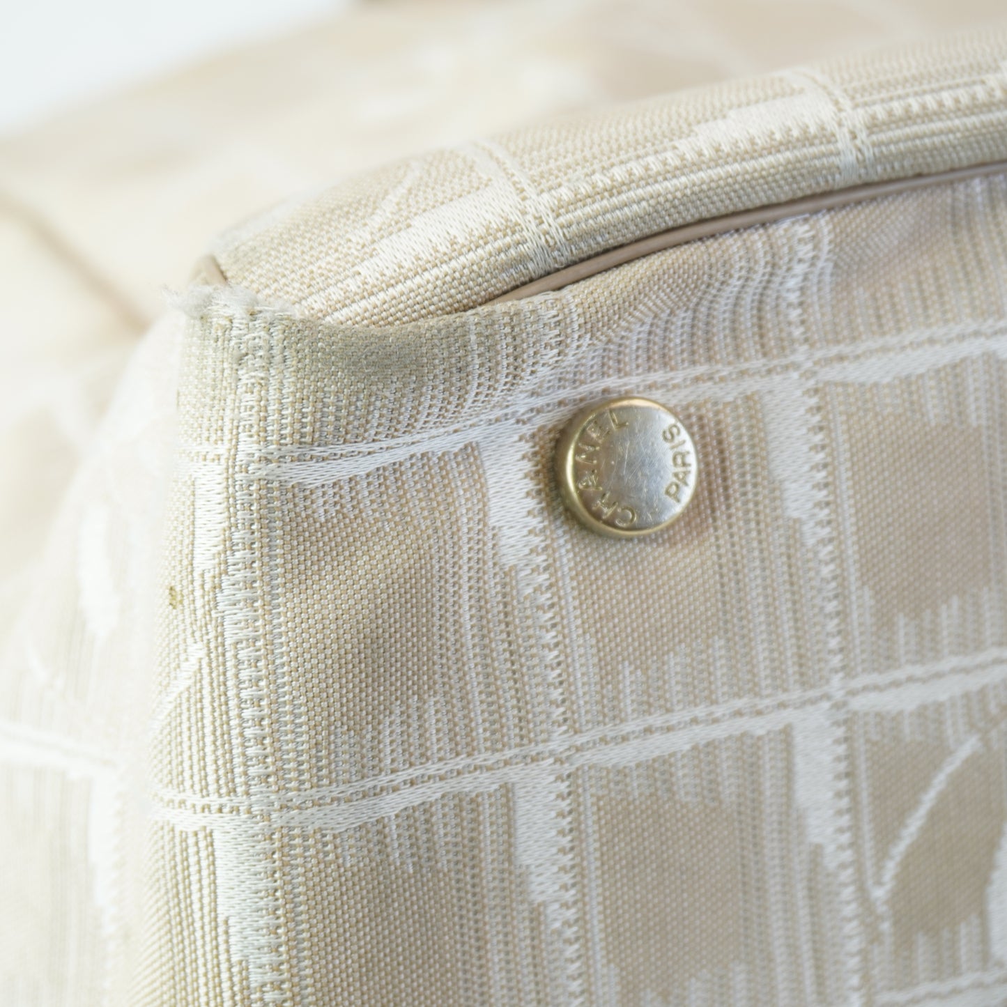 Chanel Travel Line MM Tote Beige