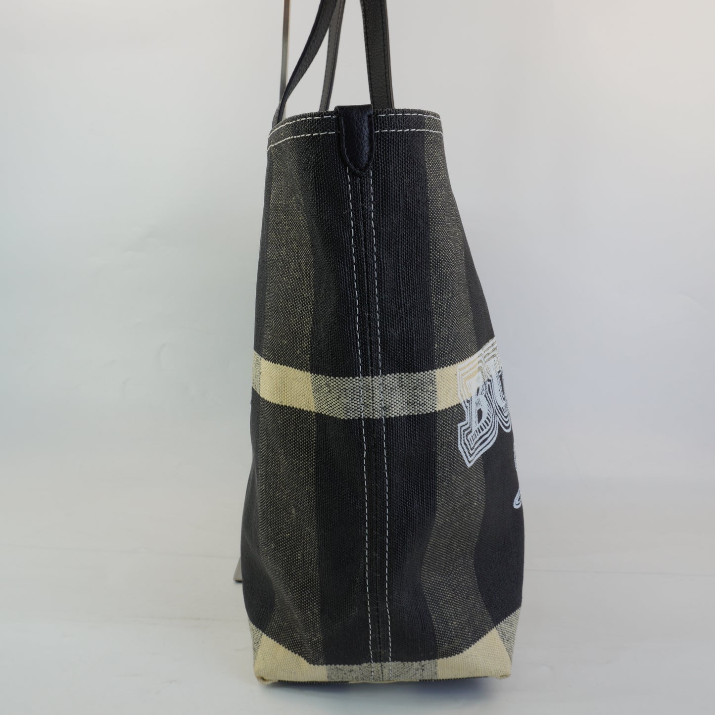 Burberry	Coated Canvas Tote Bag Large