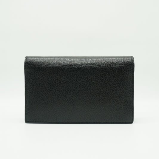 Gucci Wallet On Chain Small Black GHW