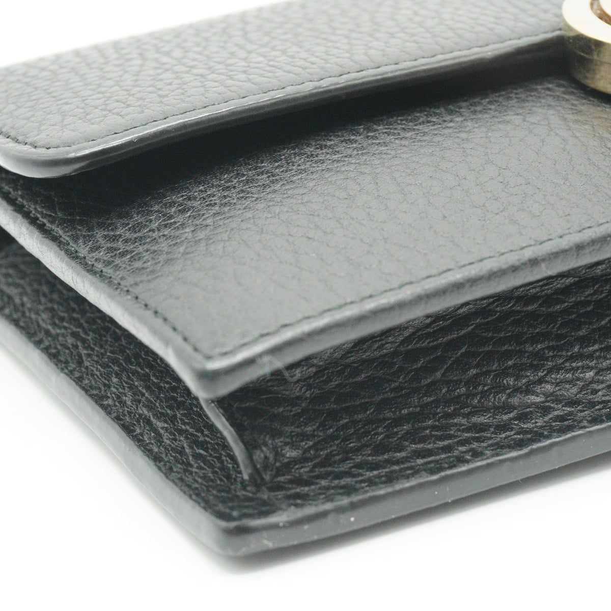 Gucci Wallet On Chain Small Black GHW