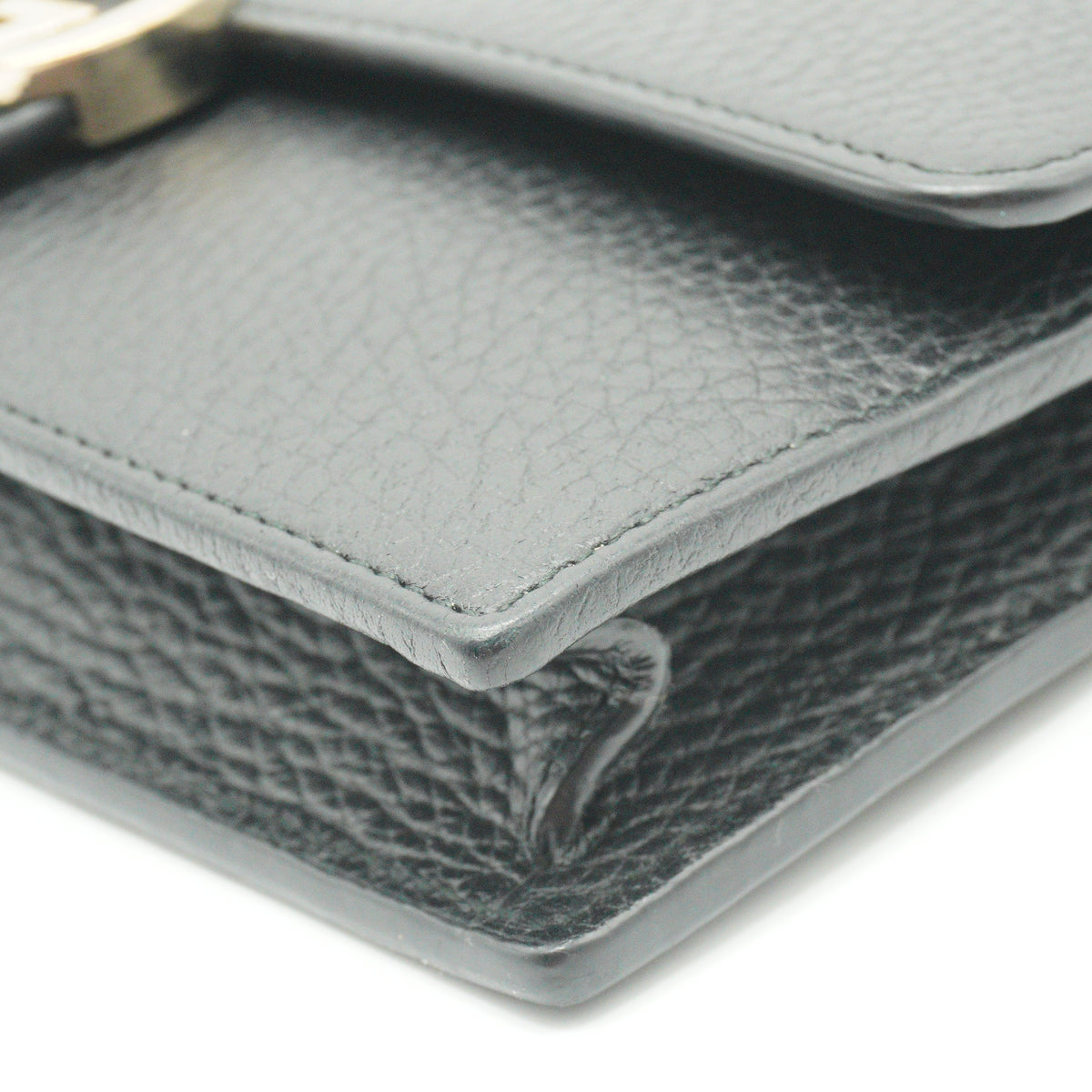 Gucci Wallet On Chain Small Black GHW