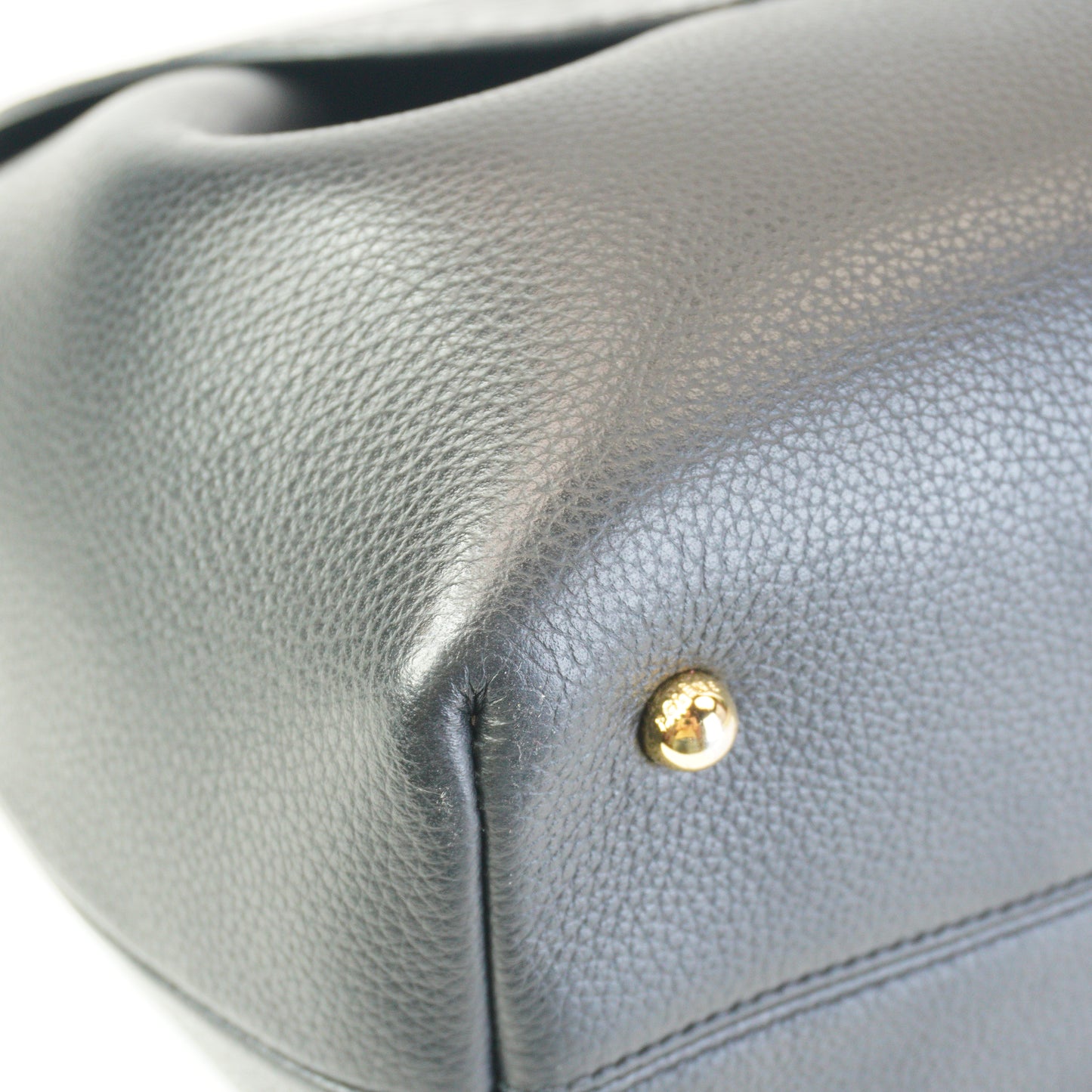 Polene Numero Un Crocodile Flap Black GHW Medium