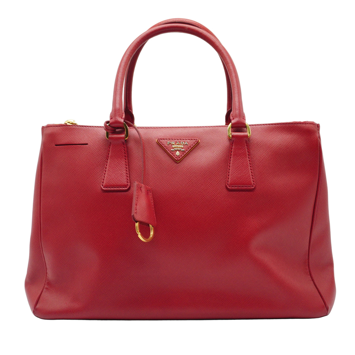 Prada Saffiano Lux Galleria Double Zip Tote Large