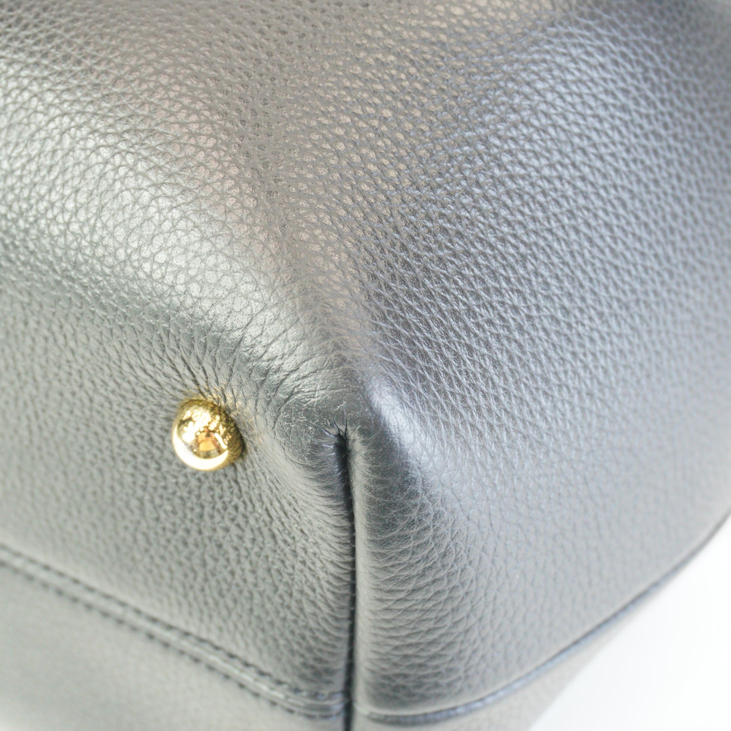 Polene Numero Un Crocodile Flap Black GHW Medium