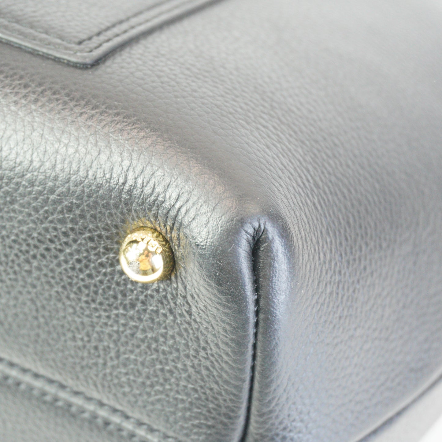 Polene Numero Un Crocodile Flap Black GHW Medium