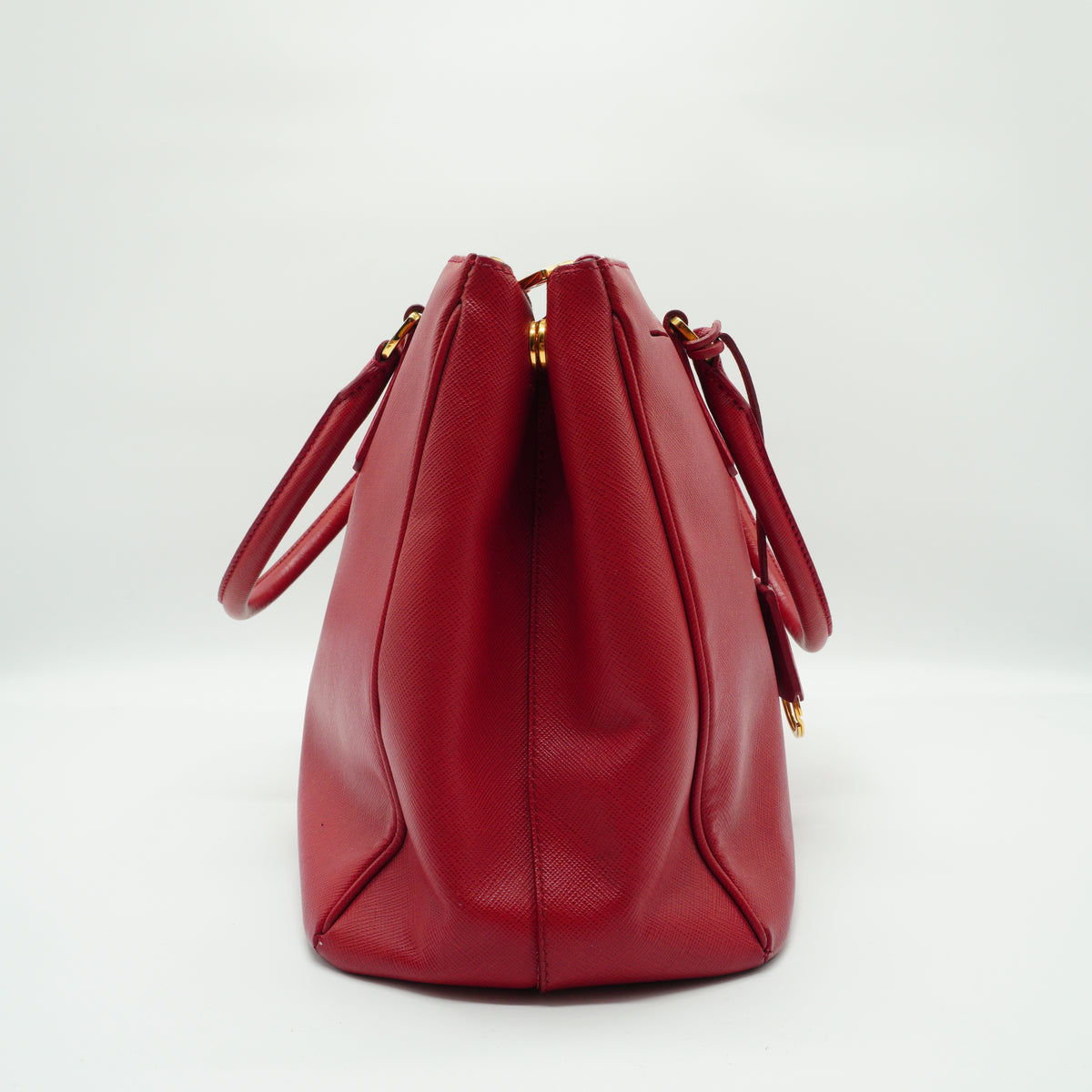 Prada Saffiano Lux Galleria Double Zip Tote Large