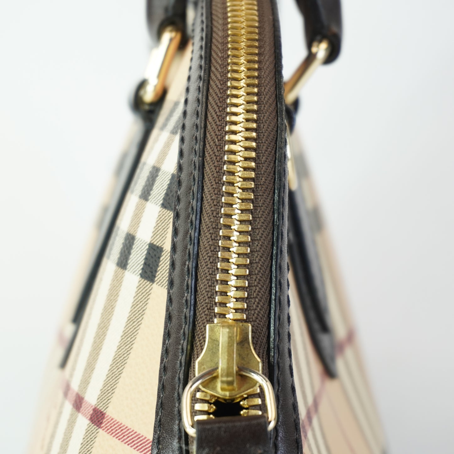 Burberry	Haymarket Check Small Orchad GHW