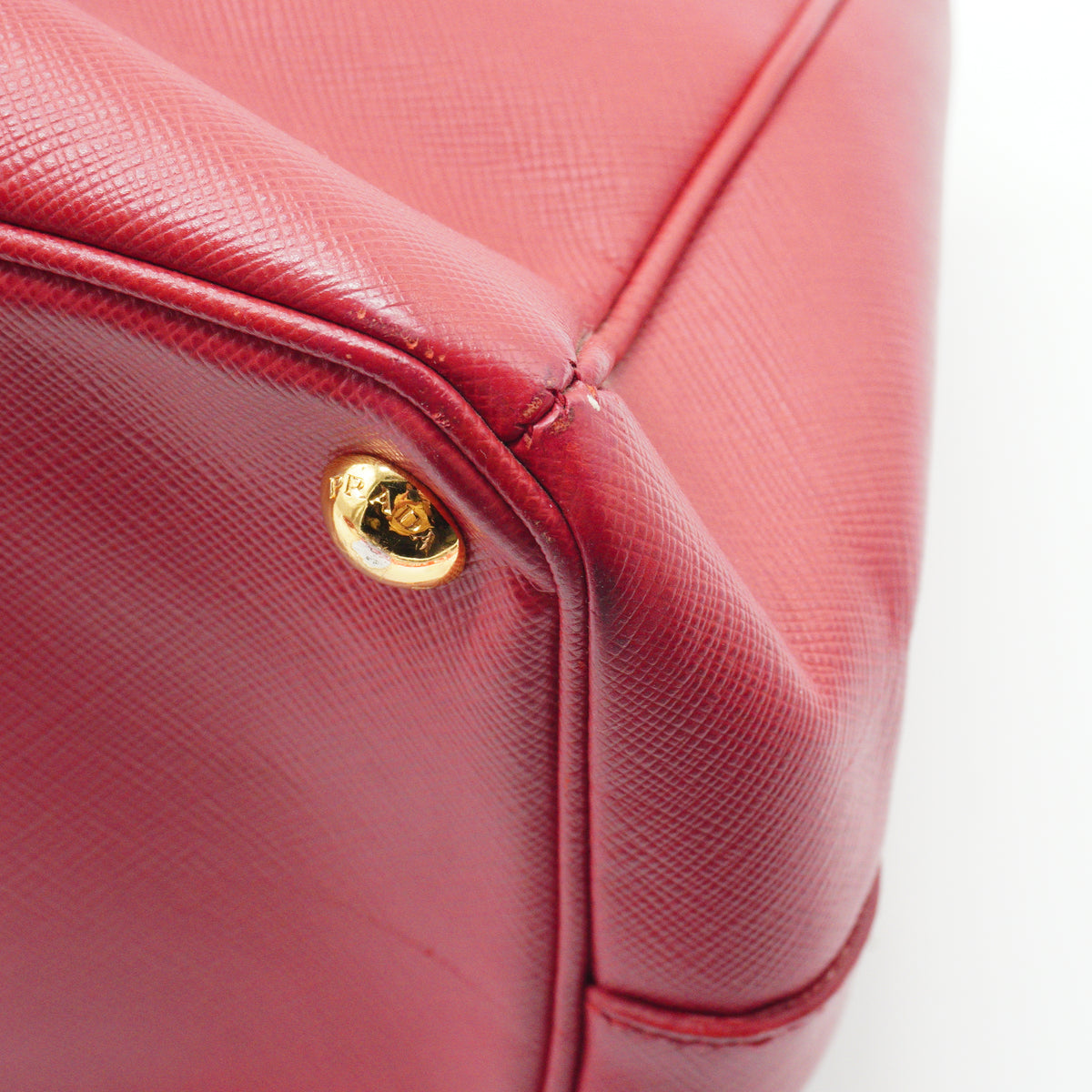 Prada Saffiano Lux Galleria Double Zip Tote Large