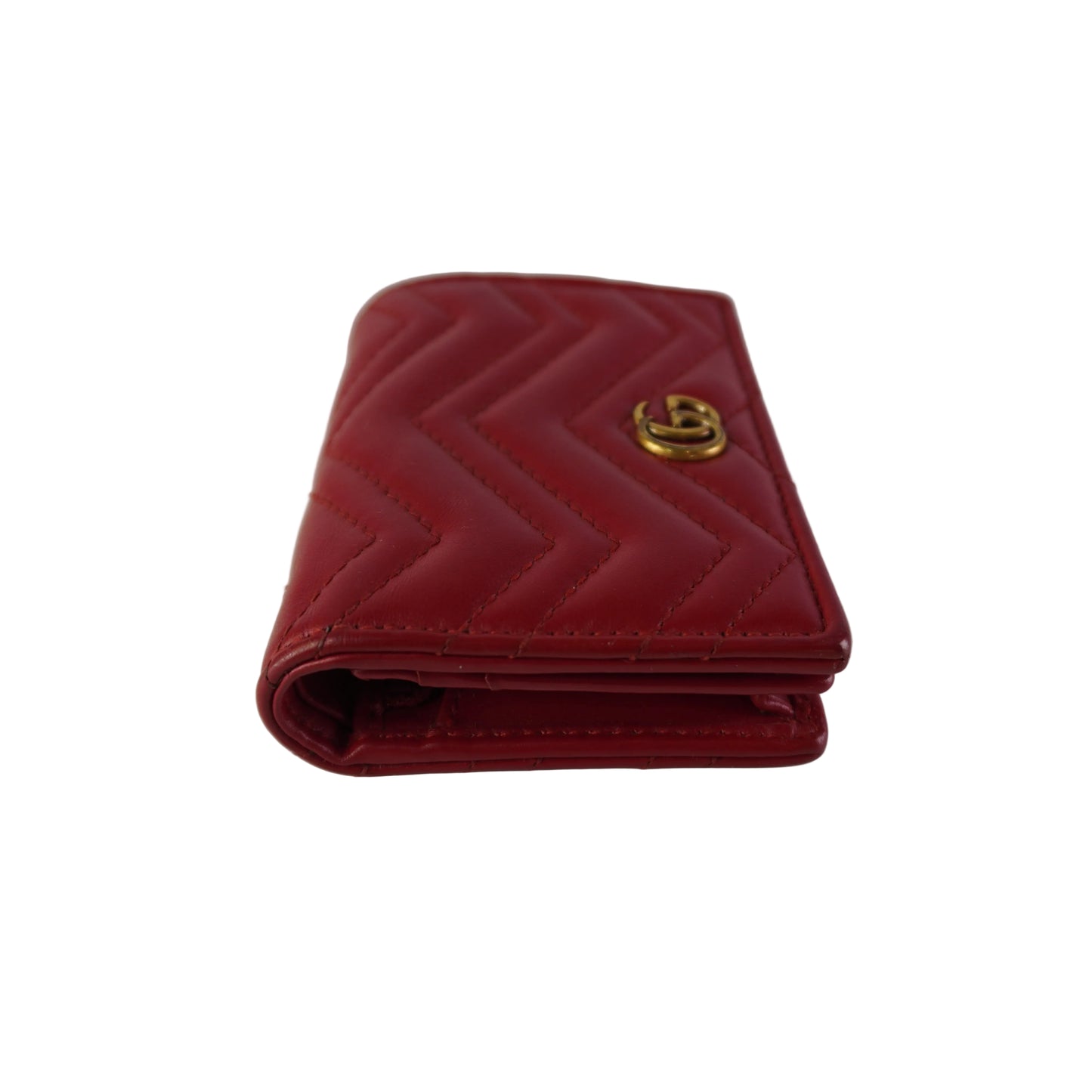 Gucci Quilted Wallet Red