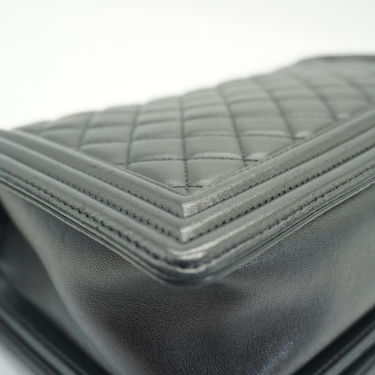 Chanel	Leboy Medium Lambskin Black GHW