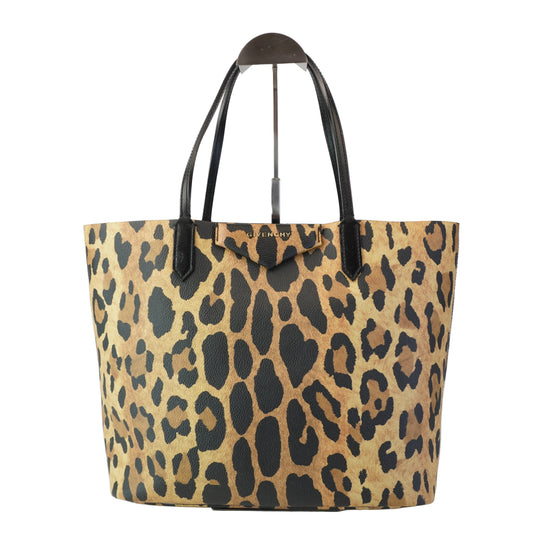 Givenchy Leopard Antigona Shopping Tote