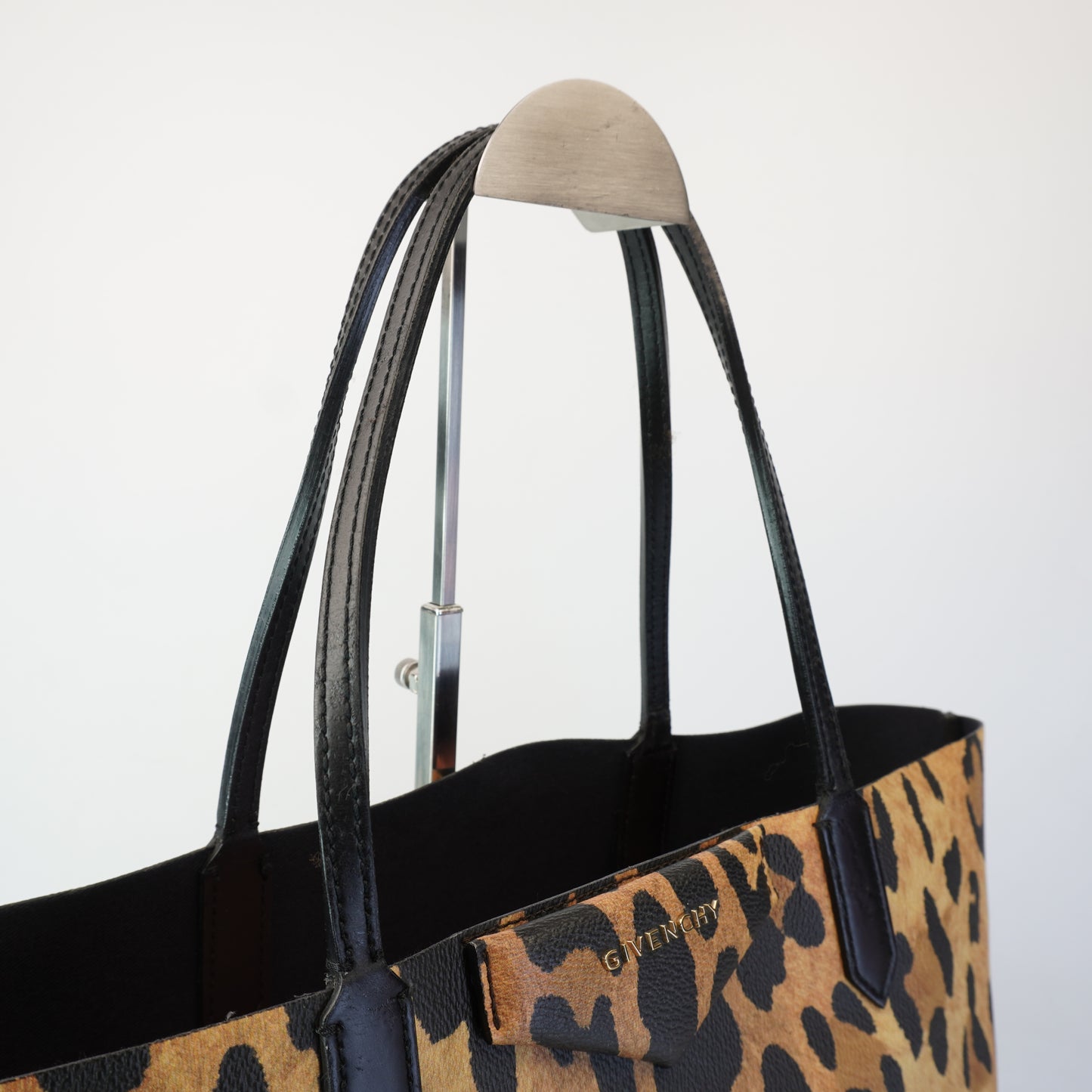Givenchy Leopard Antigona Shopping Tote