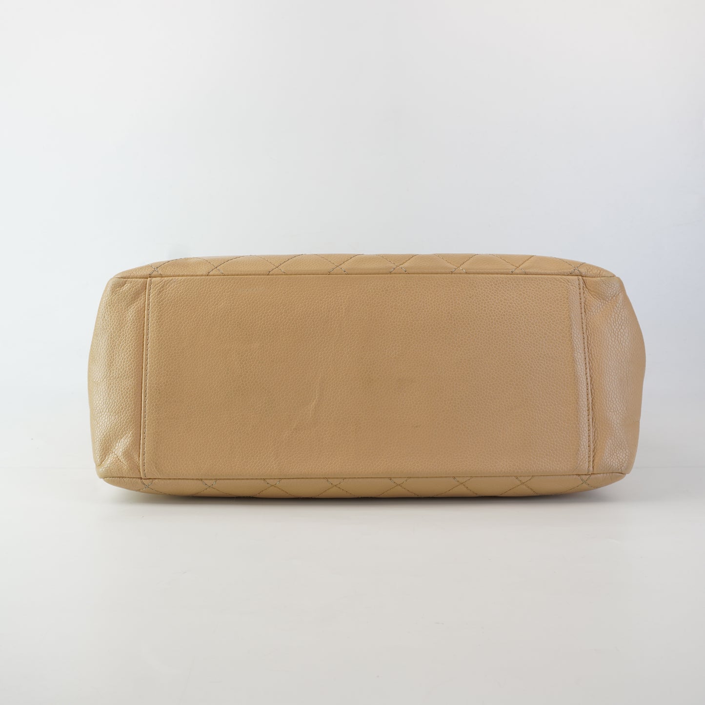 Chanel GST Beige Silver Hardware