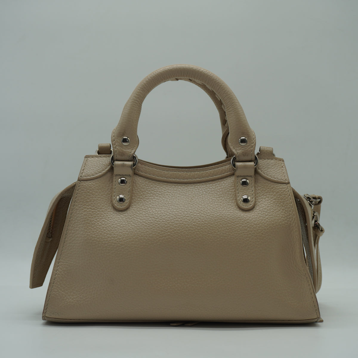 Balenciaga	Neo Classic City  mini beige SHW