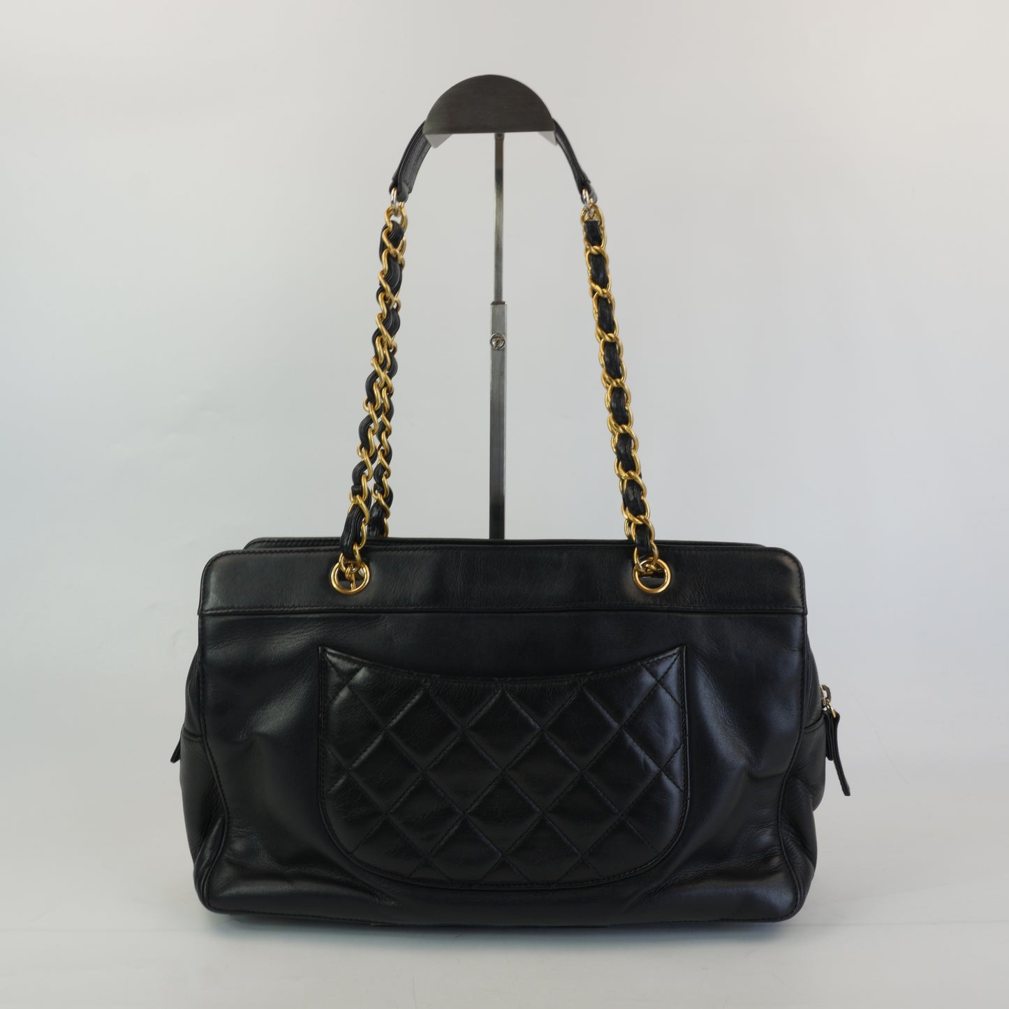 Chanel Matelasse Lambskin Shoulder Bag GHW Medium