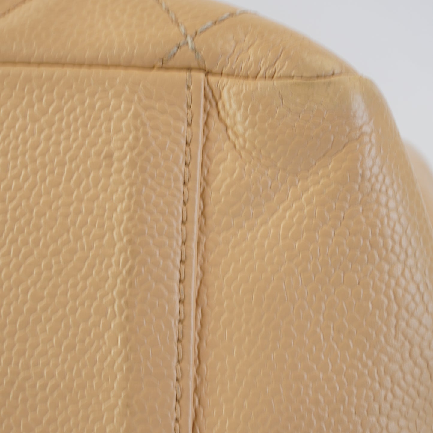 Chanel GST Beige Silver Hardware