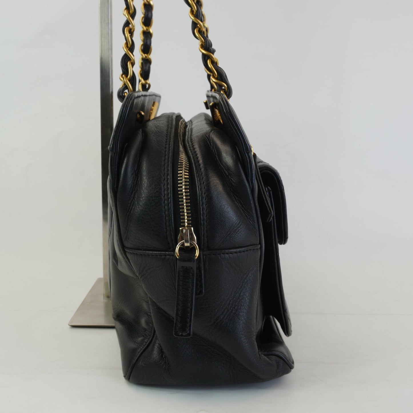 Chanel Matelasse Lambskin Shoulder Bag GHW Medium