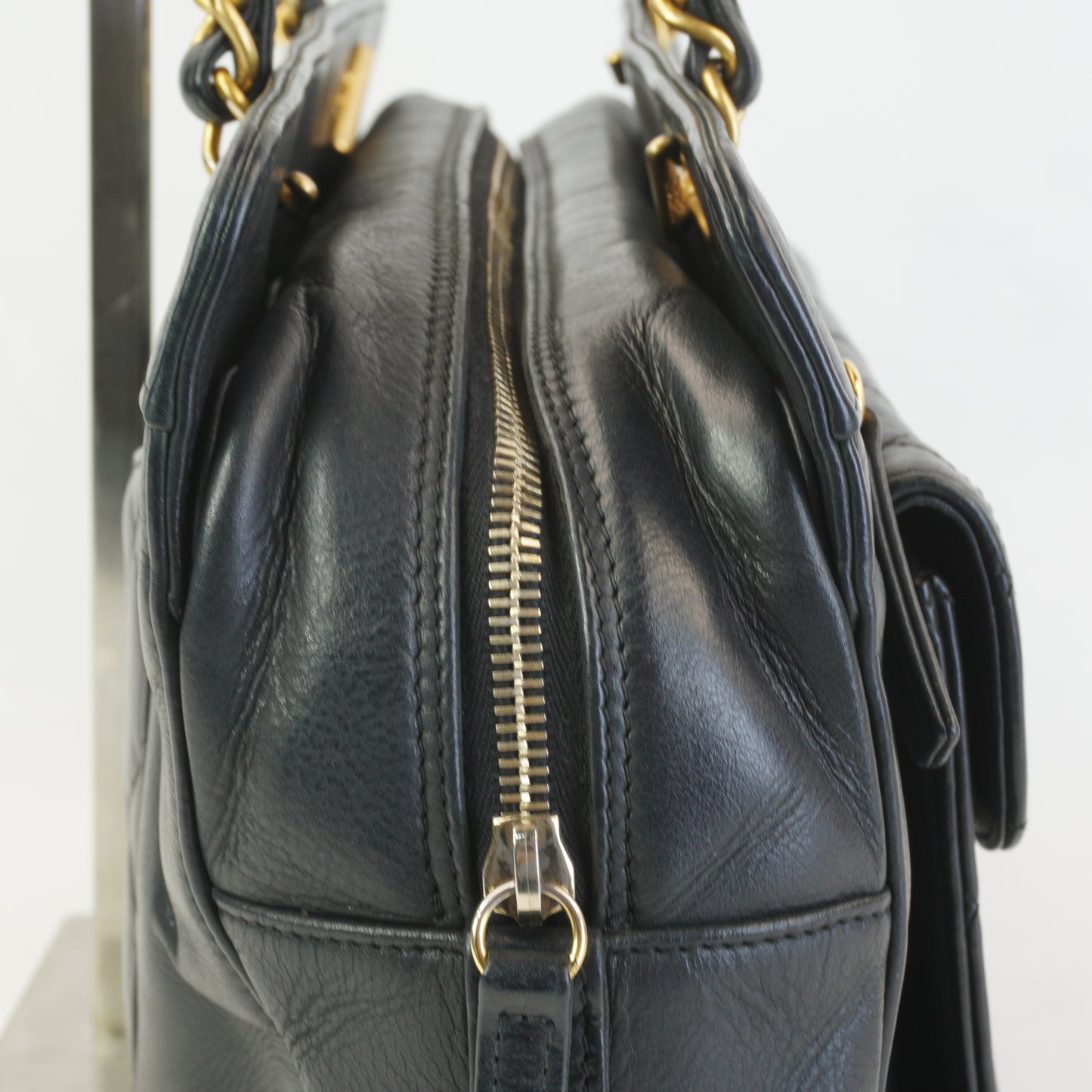 Chanel Matelasse Lambskin Shoulder Bag GHW Medium