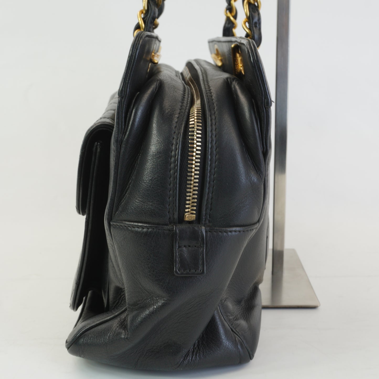 Chanel Matelasse Lambskin Shoulder Bag GHW Medium