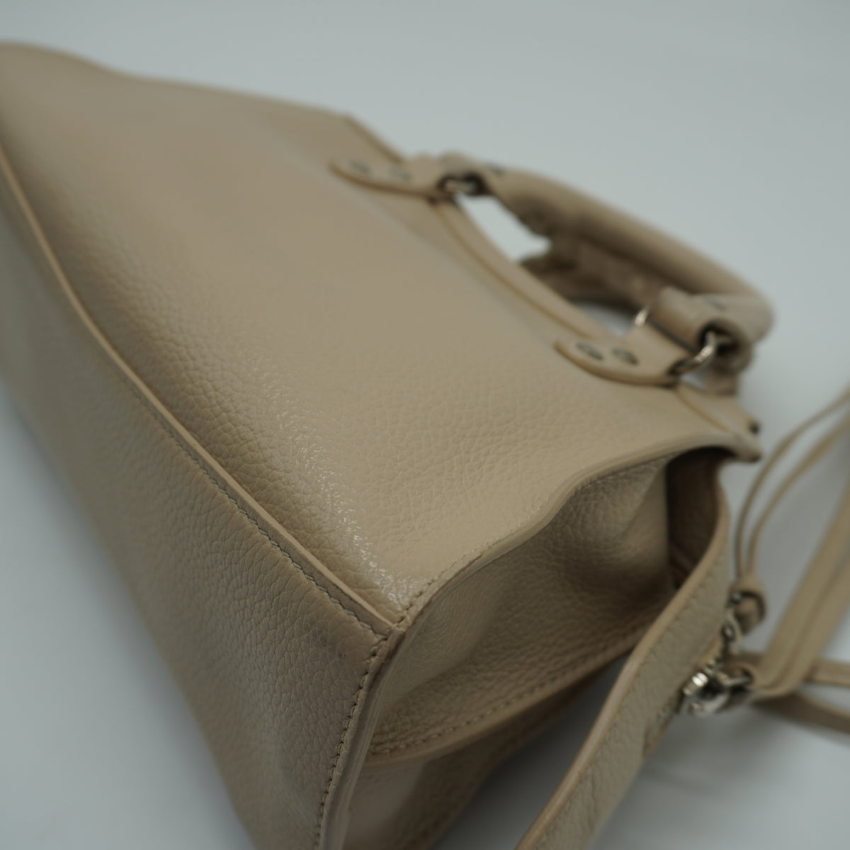 Balenciaga	Neo Classic City  mini beige SHW