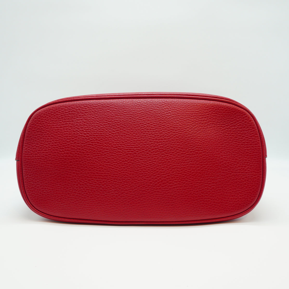Gucci GG Charm Dome Satchel Medium Red GHW