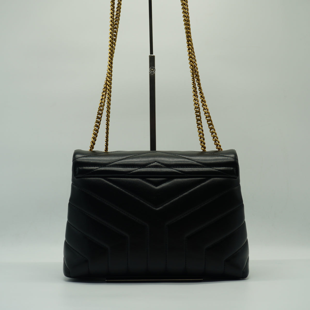 YSL	Lou Lou Shoulder Black Bag Small GHW