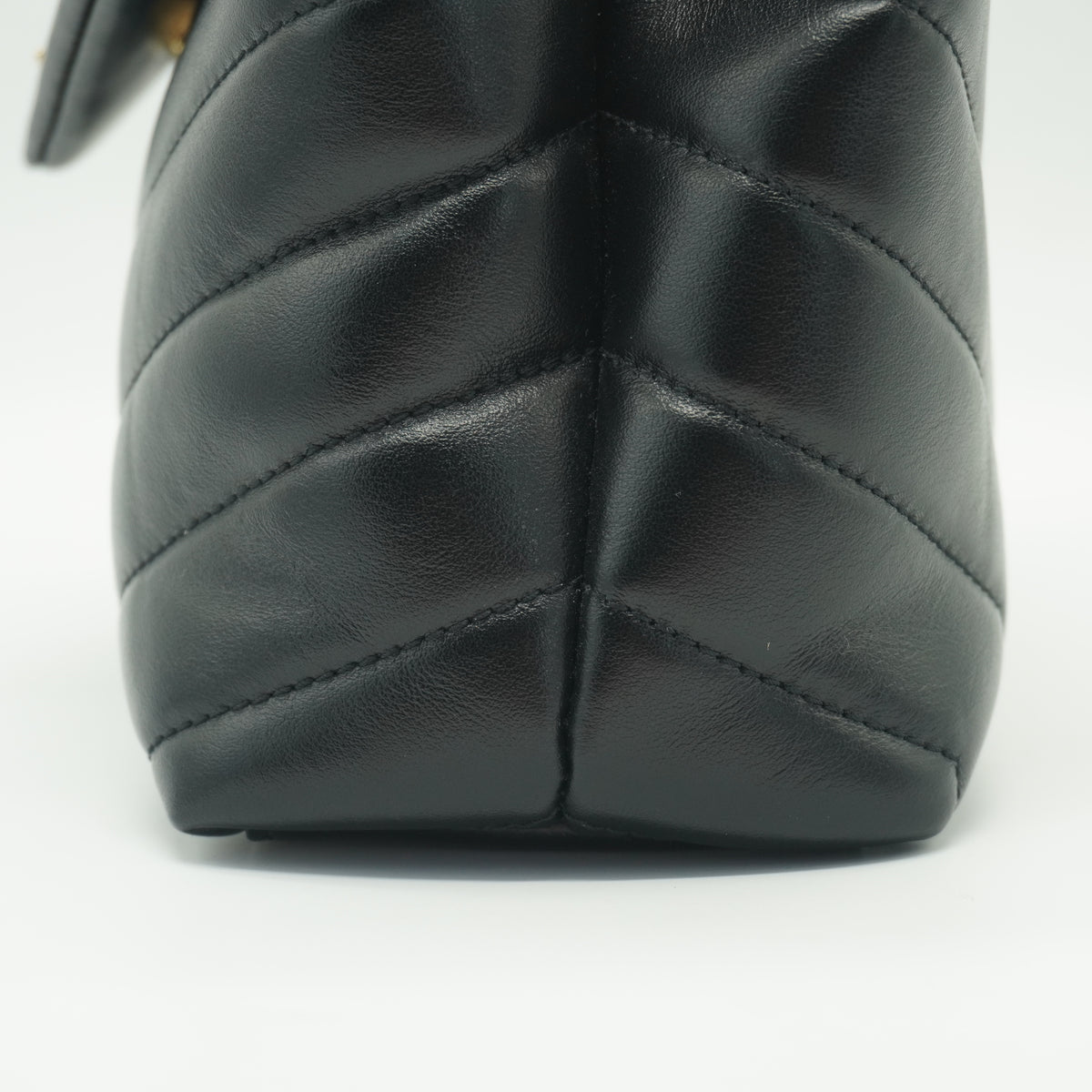 YSL	Lou Lou Shoulder Black Bag Small GHW