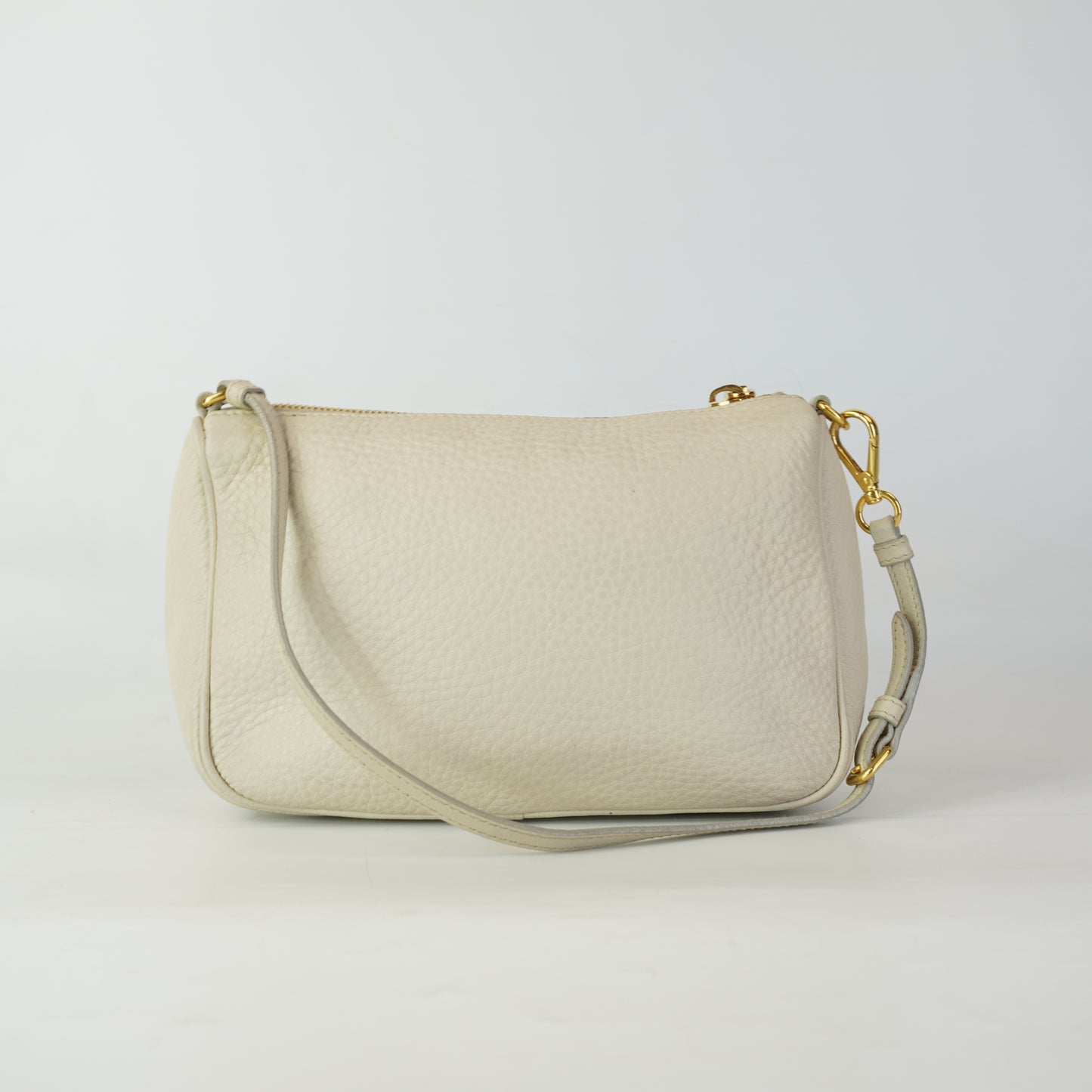Prada Vitello Daino Pochette GHW Small