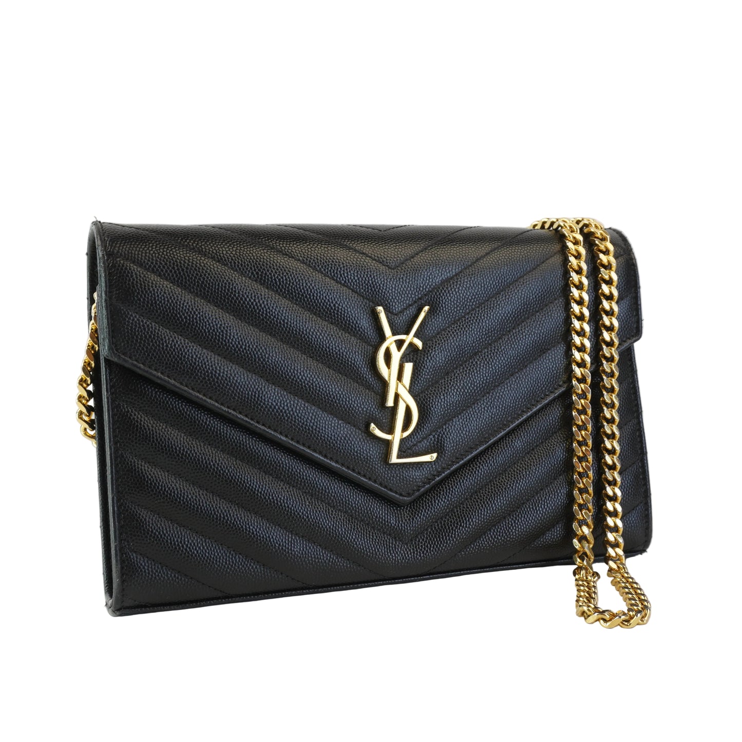 YSL	Cassandre Matelasse WOC Black