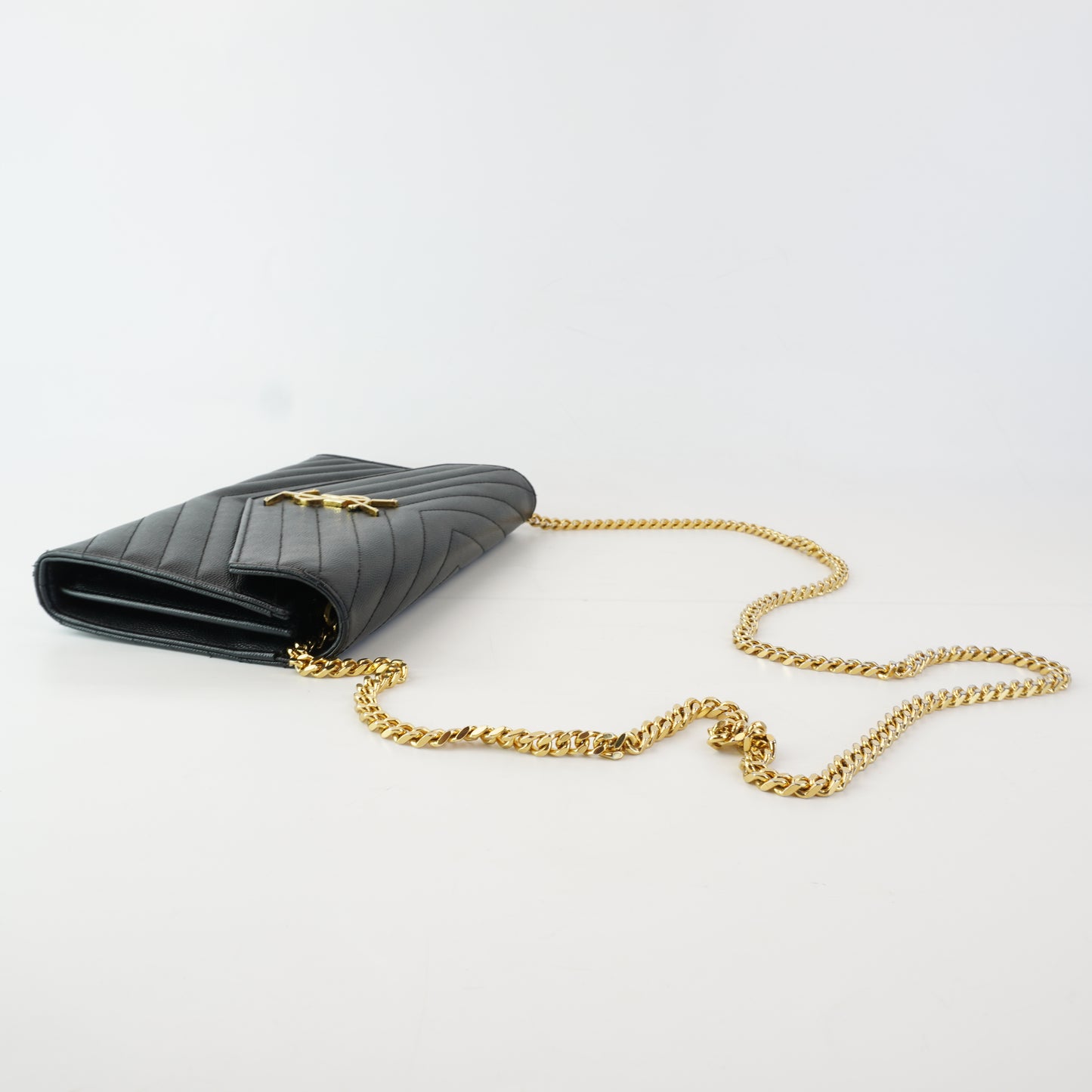 YSL	Cassandre Matelasse WOC Black